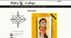 Desktop Screenshot of pedrocabiya.com